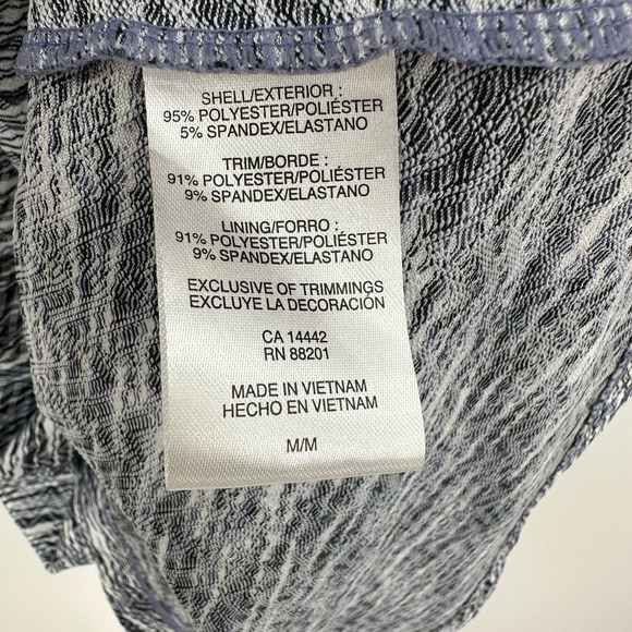 MPG‎ size medium athletic style dress racer back purple gray space dye pockets - Picture 5 of 5